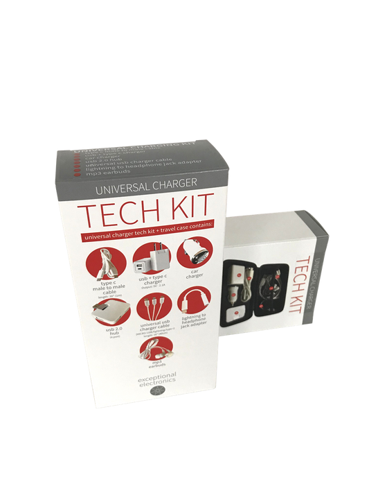 Universal Charger Tech Kit Large - 8 items