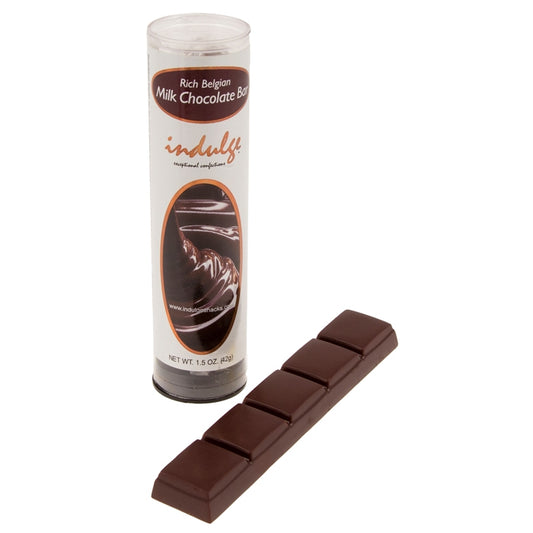 Belgian Milk Chocolate Bar 1.5 oz - Tube