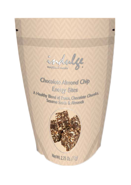 Chocolate Chip Almond Energy Bites In Resealable Snack Pouch 2.75 oz.